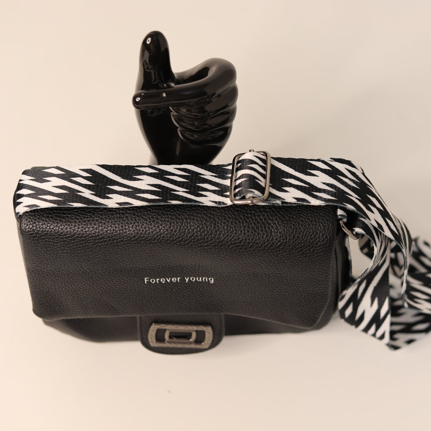 Classic Black Crossbody Sling Bag- Chic & Everyday Essential