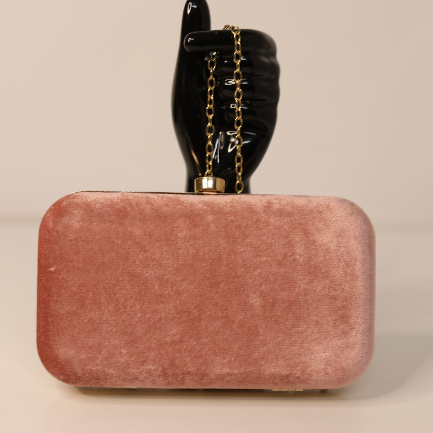 Rose Gold Embroidered Clutch – Luxury Party & Wedding Bag
