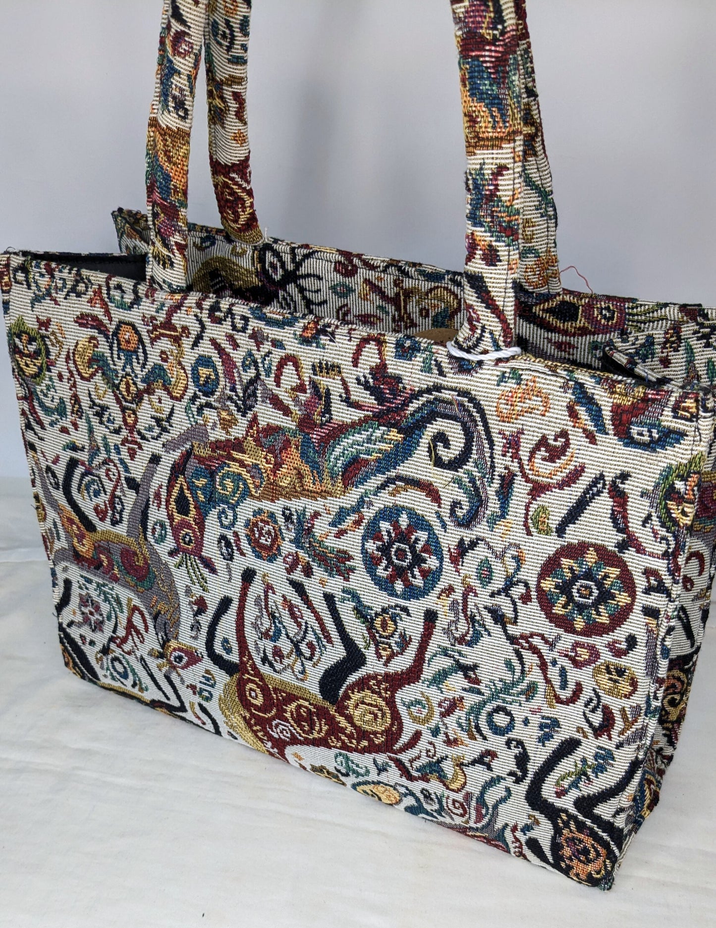 Ethnic Art Tote Bag – Multicolor Statement Piece