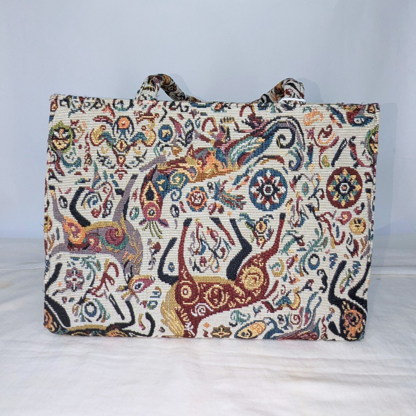 Ethnic Art Tote Bag – Multicolor Statement Piece